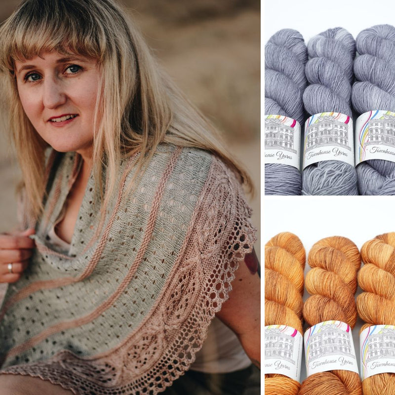 Aisling Shawl Kit | Townhouse Yarns - This is Knit