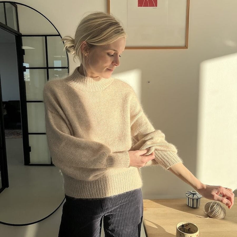 Balloon Sweater Kit | Sandnes Garn - This is Knit