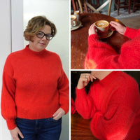 Balloon Sweater Kit | Sandnes Garn - This is Knit