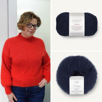 Balloon Sweater Kit | Sandnes Garn - This is Knit