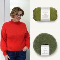 Balloon Sweater Kit | Sandnes Garn - This is Knit