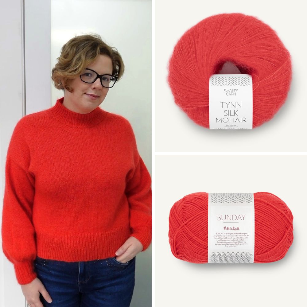 Balloon Sweater Kit | Sandnes Garn - This is Knit