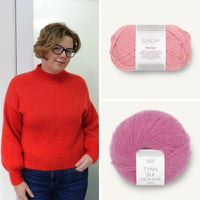 Balloon Sweater Kit | Sandnes Garn - This is Knit