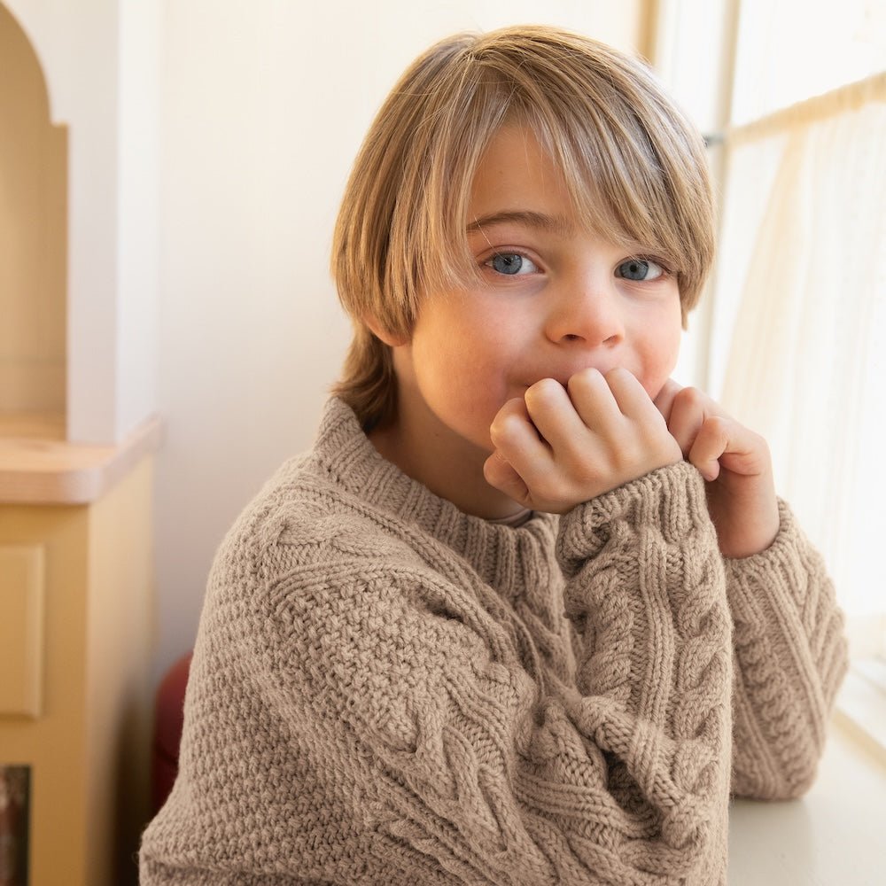 Caspian Sweater Pattern 2501 - 1a | Sandnes Garn - This is Knit