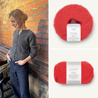 Copenhagen Cardigan Kit | Sandnes Garn - This is Knit