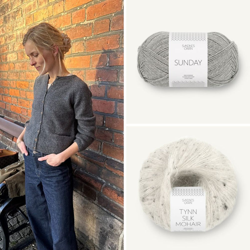 Copenhagen Cardigan Kit | Sandnes Garn - This is Knit