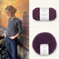 Copenhagen Cardigan Kit | Sandnes Garn - This is Knit