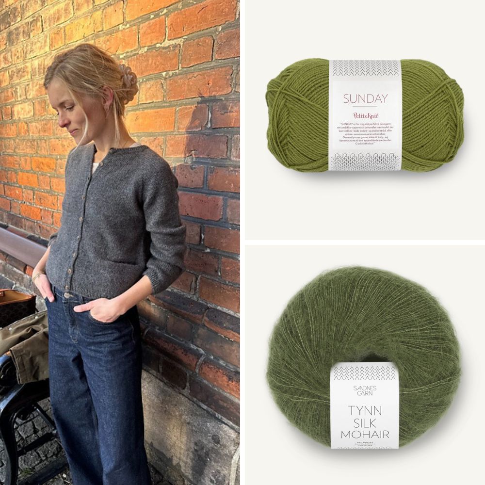 Copenhagen Cardigan Kit | Sandnes Garn - This is Knit