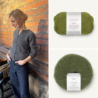 Copenhagen Cardigan Kit | Sandnes Garn - This is Knit