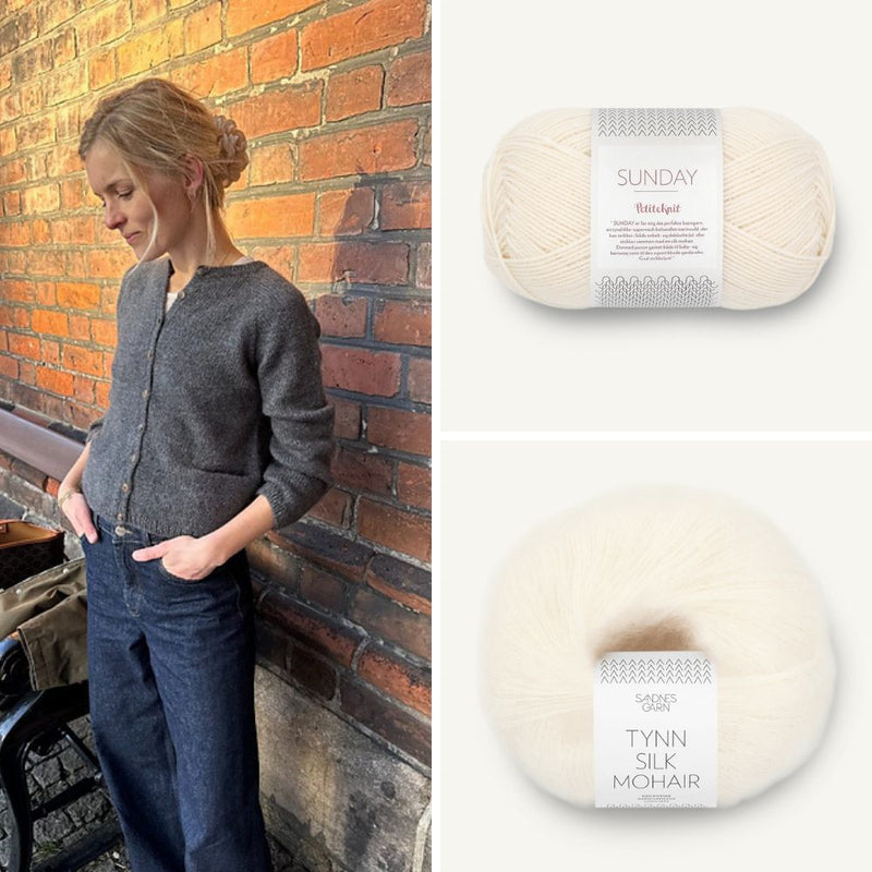 Copenhagen Cardigan Kit | Sandnes Garn - This is Knit