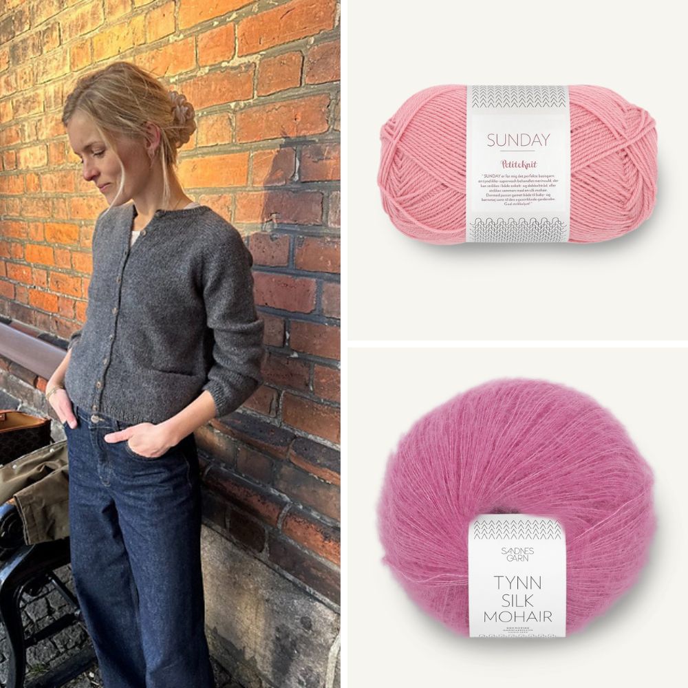 Copenhagen Cardigan Kit | Sandnes Garn - This is Knit