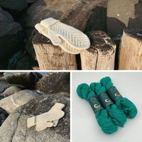 Fishbone Mittens Kit | Eriu - This is Knit