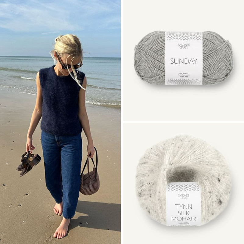 Friday Slipover Kit | Sandnes Garn - This is Knit