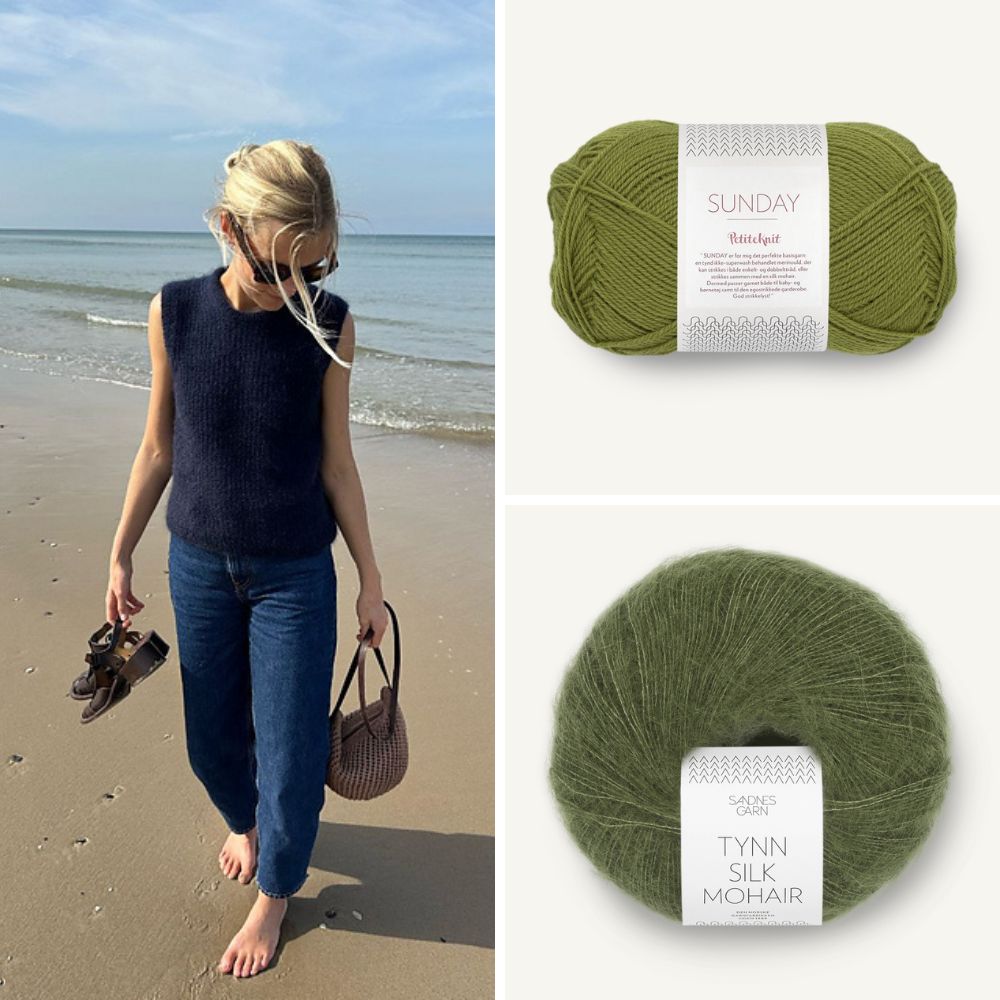 Friday Slipover Kit | Sandnes Garn - This is Knit