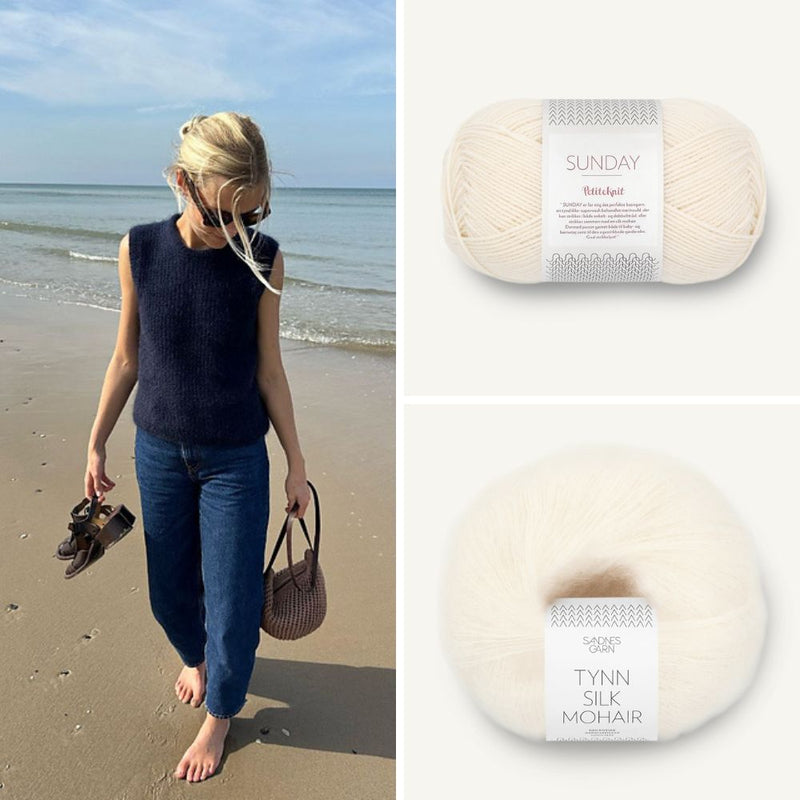 Friday Slipover Kit | Sandnes Garn - This is Knit