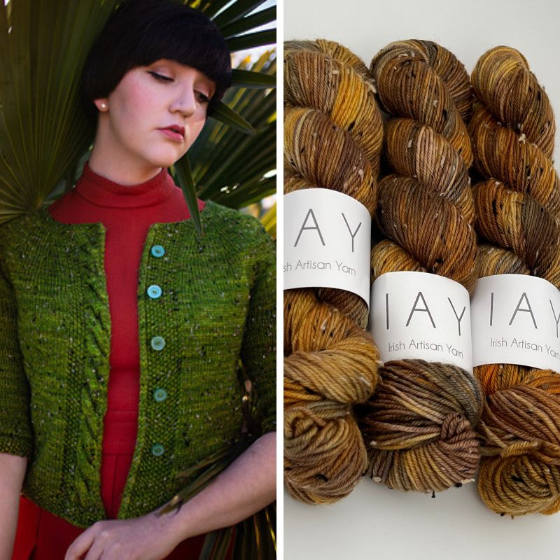 Gambit Cardi Kit | Irish Artisan Yarns - This is Knit