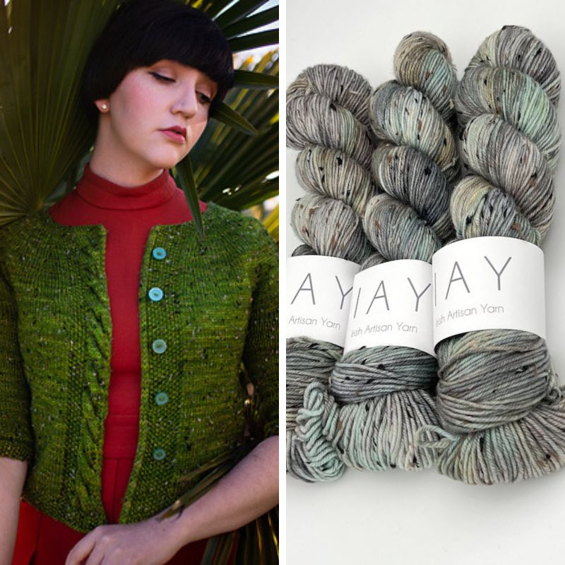 Gambit Cardi Kit | Irish Artisan Yarns - This is Knit