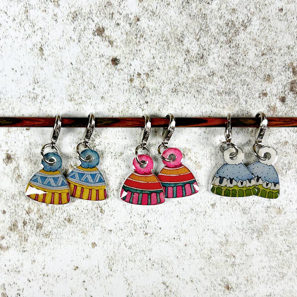 Hats Crochet Stitch Markers | Emma Ball - This is Knit