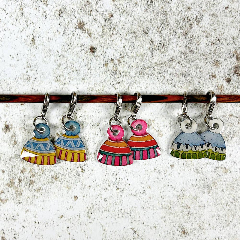 Hats Crochet Stitch Markers | Emma Ball - This is Knit