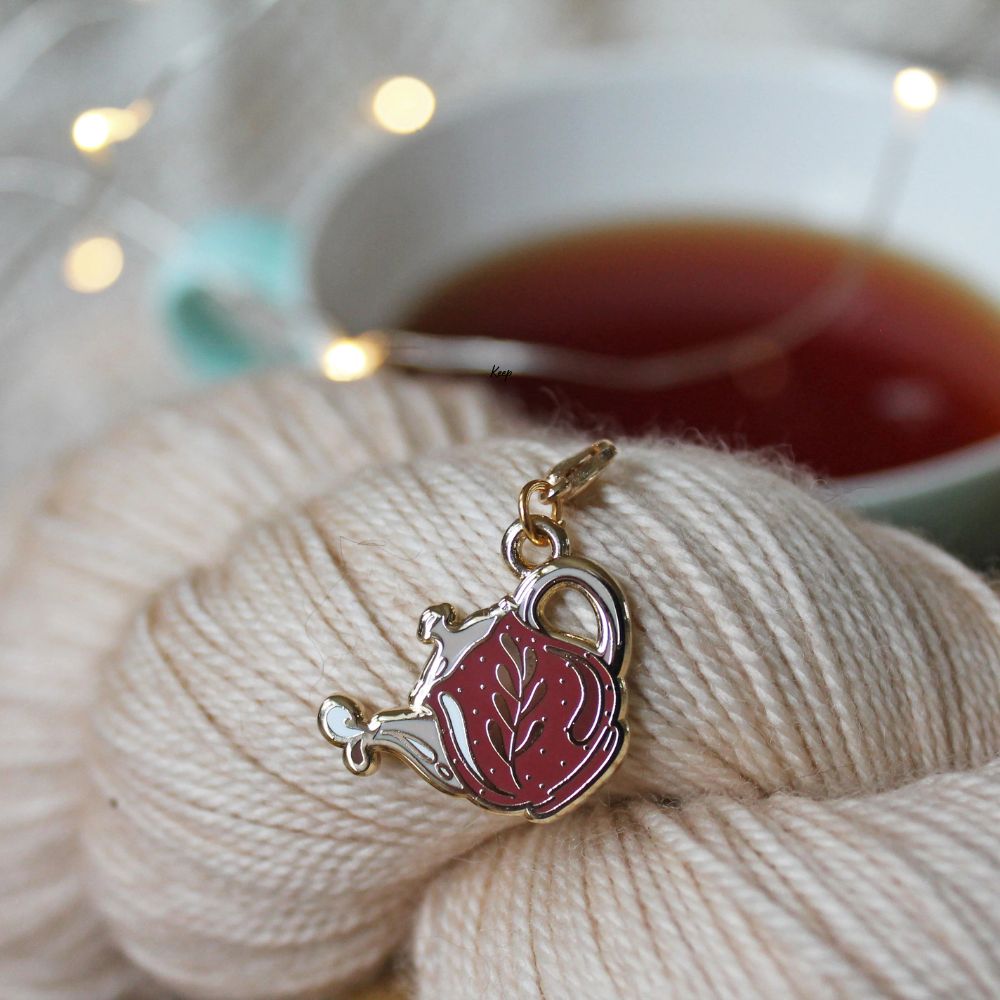 Hygge Teapot Keeper | Twill + Print - This is Knit
