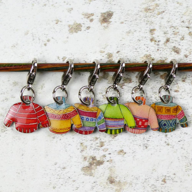 Jumper Crochet Markers | Emma Ball - This is Knit