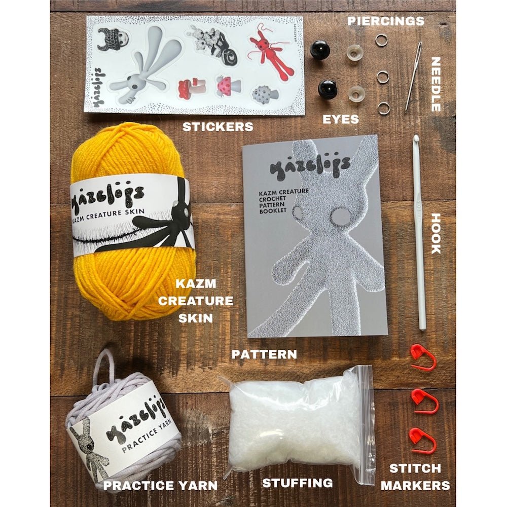 Kazclops Crochet Kit | Kazclops - This is Knit