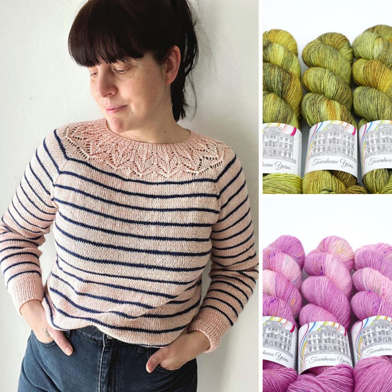 Lorette Sweater Kit | Townhouse Yarns - This is Knit