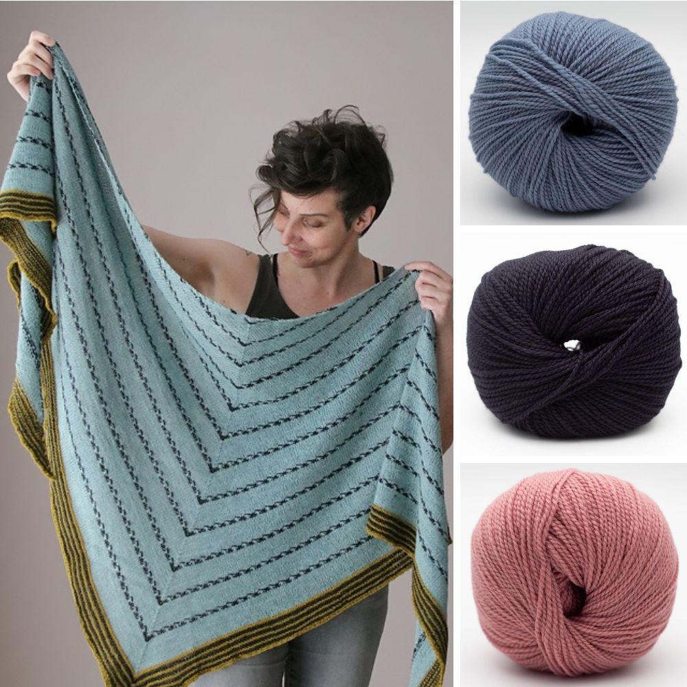 Make It Yours Shawl Kit | BC Garn - This is Knit