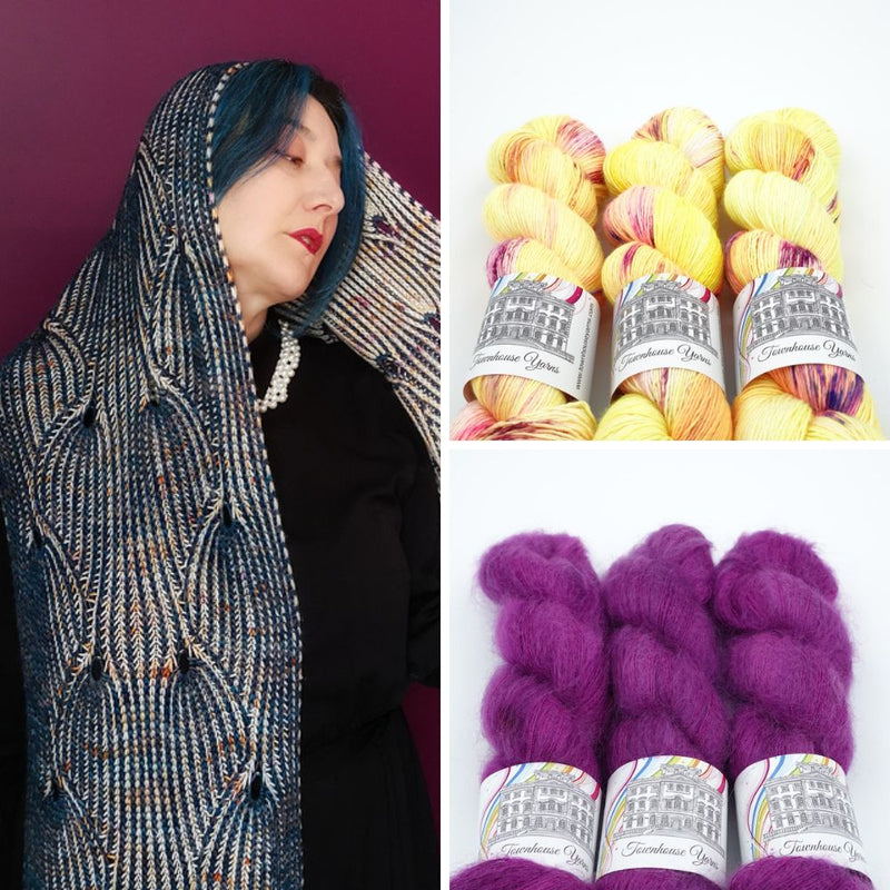 Medusa Scarf Kit | Townhouse Yarns - This is Knit