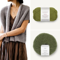 Moonlight Cardigan Kit | Sandnes Garn - This is Knit