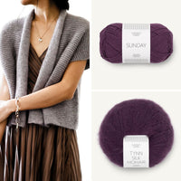 Moonlight Cardigan Kit | Sandnes Garn - This is Knit