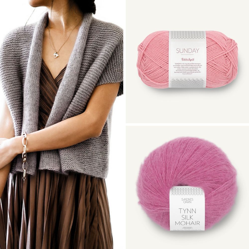 Moonlight Cardigan Kit | Sandnes Garn - This is Knit