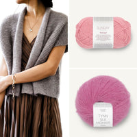 Moonlight Cardigan Kit | Sandnes Garn - This is Knit