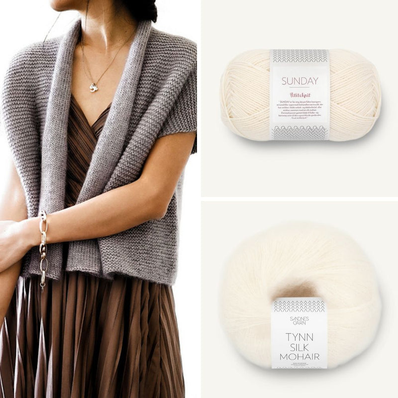 Moonlight Cardigan Kit | Sandnes Garn - This is Knit