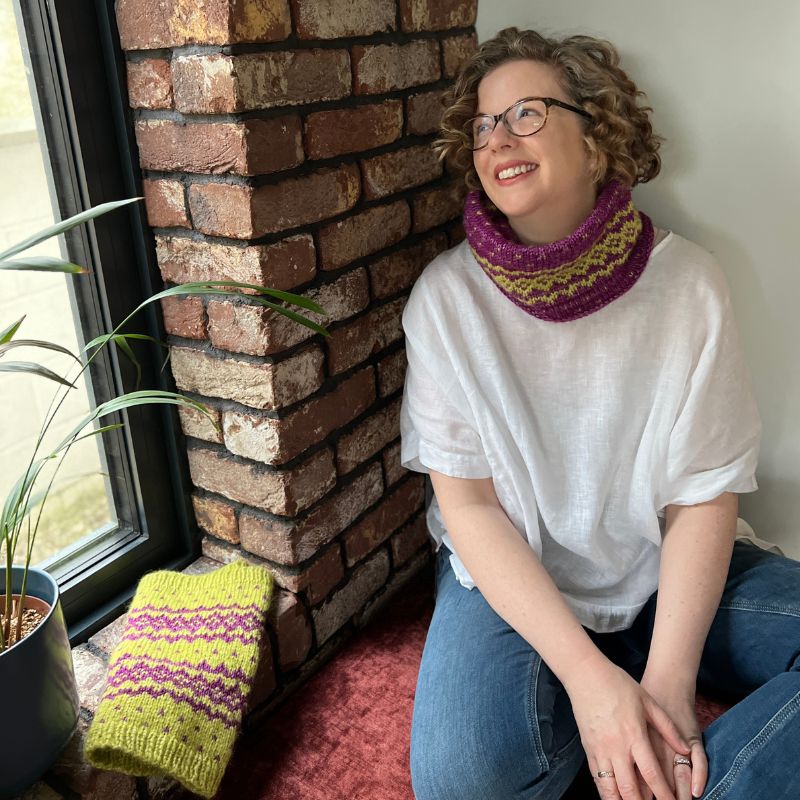 My First Colourwork Follow Along - This is Knit