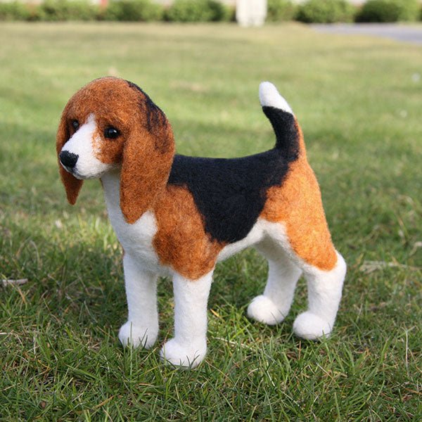 Needle Felting Kit - Beagle | Ashford - This is Knit