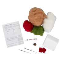 Needle Felting Kit - Festive House | Trimits - This is Knit