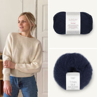 No Frills Sweater Kit | Sandnes Garn - This is Knit
