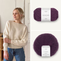 No Frills Sweater Kit | Sandnes Garn - This is Knit