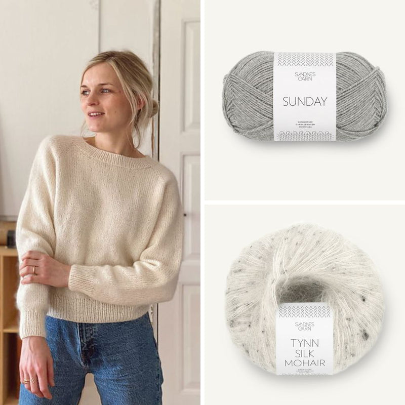 No Frills Sweater Kit | Sandnes Garn - This is Knit