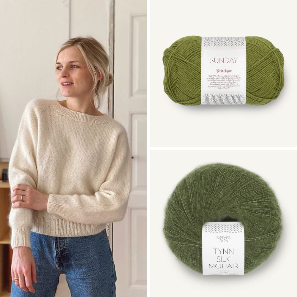 No Frills Sweater Kit | Sandnes Garn - This is Knit