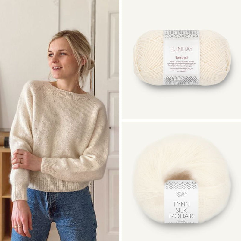 No Frills Sweater Kit | Sandnes Garn - This is Knit