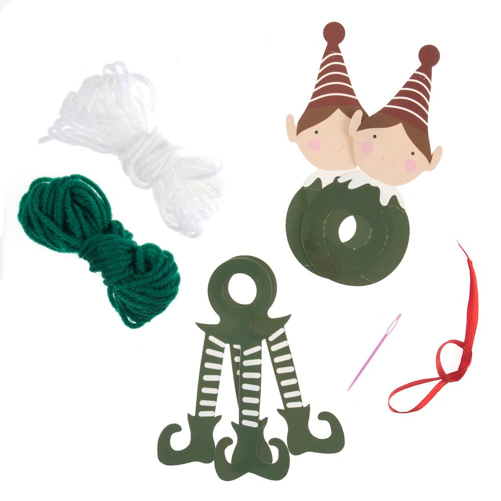 Pom Pom Decoration Kit - Elf | Trimits - This is Knit