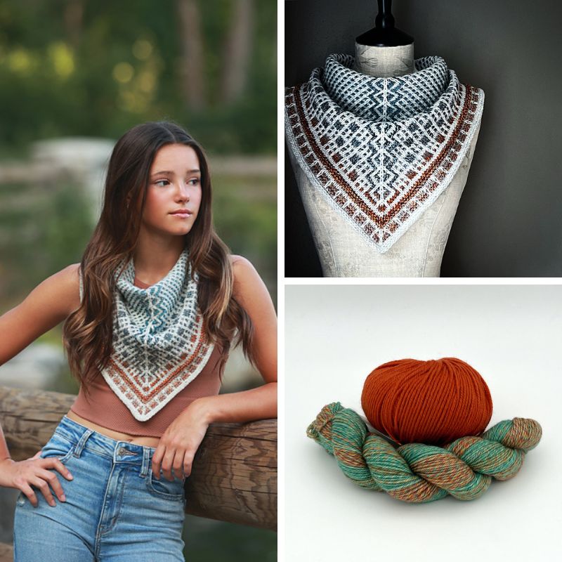Same But Different Cowl Kit | Urth Yarns - This is Knit