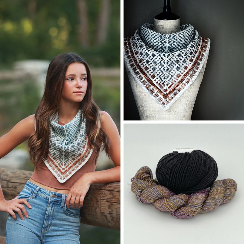 Same But Different Cowl Kit | Urth Yarns - This is Knit