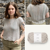 Sellwood Tee Kit | Sandnes Garn - This is Knit