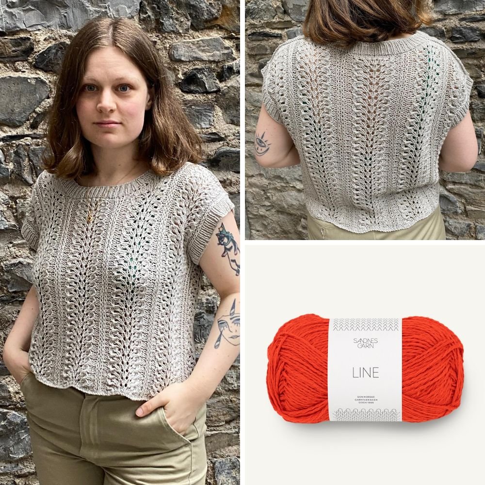 Sellwood Tee Kit | Sandnes Garn - This is Knit