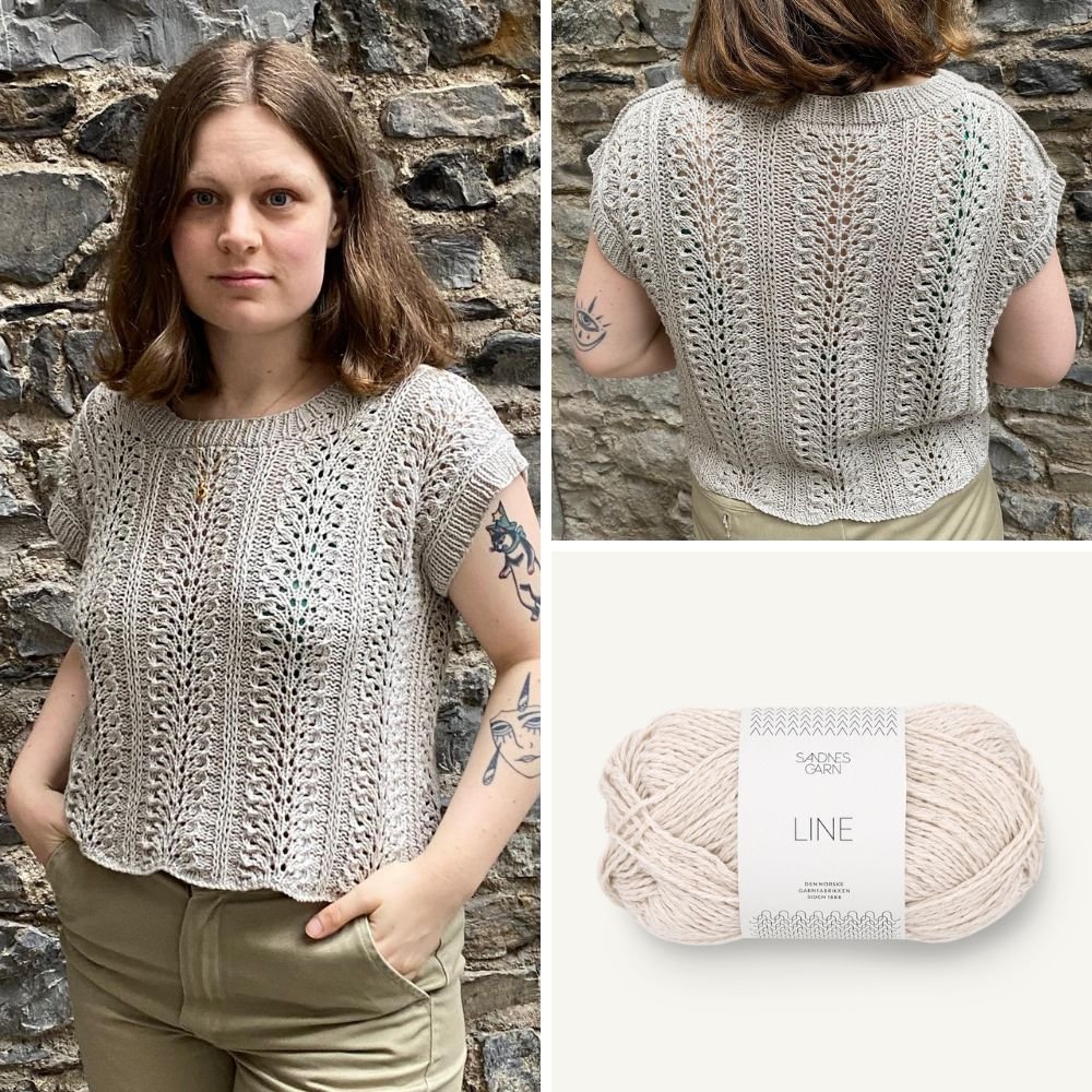 Sellwood Tee Kit | Sandnes Garn - This is Knit
