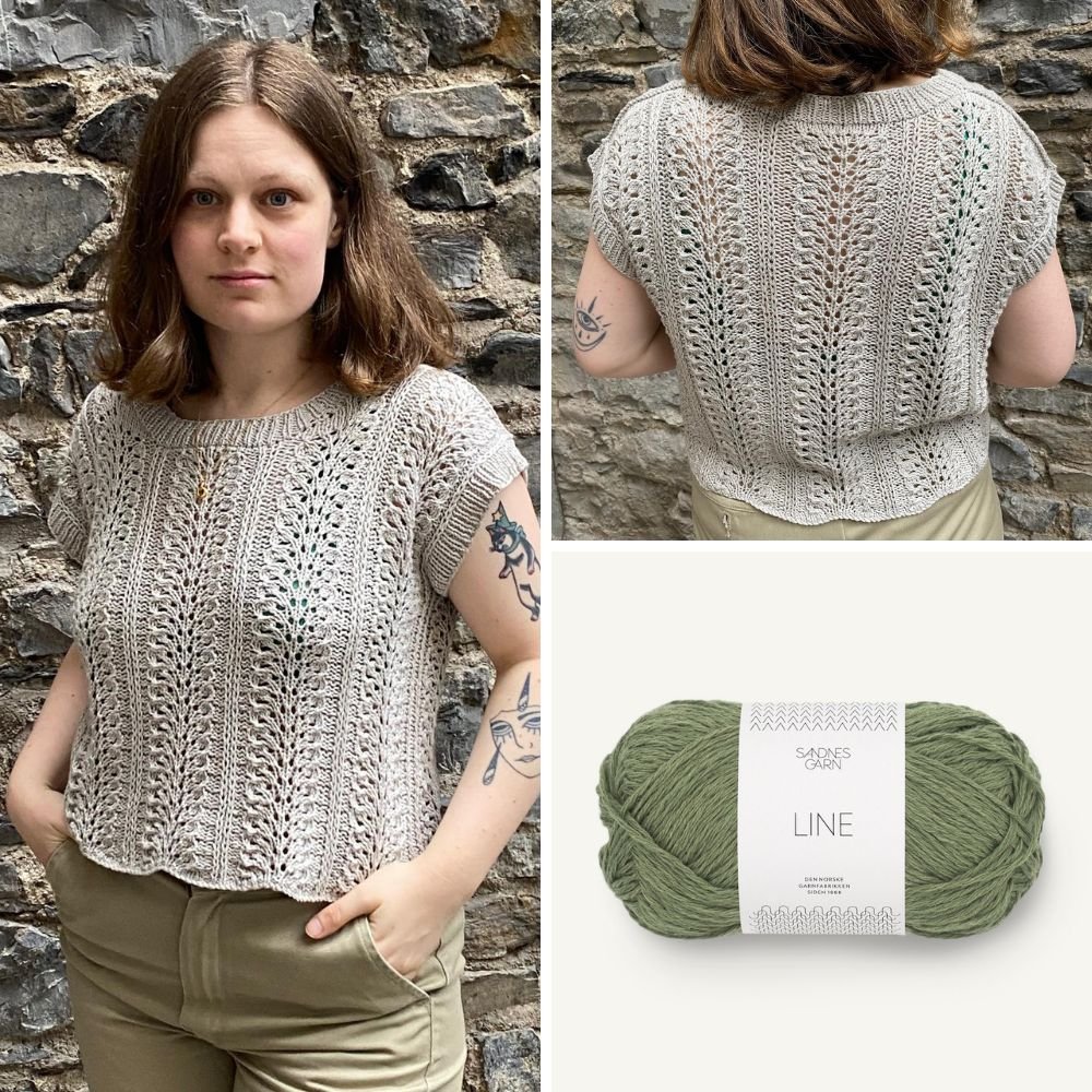 Sellwood Tee Kit | Sandnes Garn - This is Knit