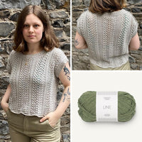 Sellwood Tee Kit | Sandnes Garn - This is Knit